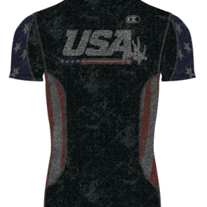 Cliff Keen USA Black Flag Compression Gear Top